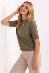 Suéter de manga corta modelo 216853 Factory Price